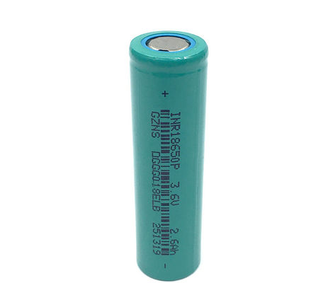 κύτταρο μπαταριών βολτ 3C 18650 2600MAh NCM 3,7 για τα ηλεκτρικά εργαλεία δύναμης οχημάτων