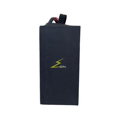 Μαύρο πακέτο 21700 μπαταριών λίθιου 60v 53ah 16S11P LiFePO4