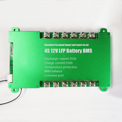 Η κοινή μπαταρία BMS λιμένων 4s 12v 350a 300a Lifepo4 αντιστέκεται 40v σωρηδόν