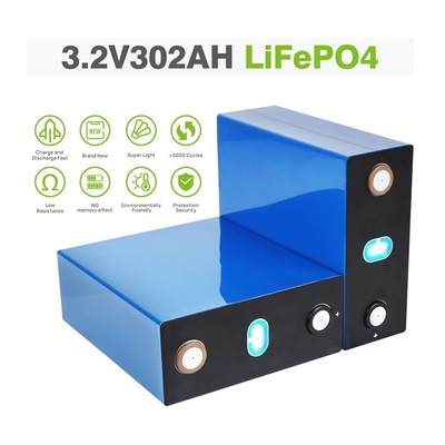 Prismatic κύτταρο Rechargable LFP 3.2v 302ah LiFePO4 με τους μακροχρόνιους κύκλους για κατοικημένο ESS