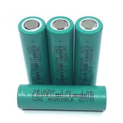 κύτταρο μπαταριών βολτ 3C 18650 2600MAh NCM 3,7 για τα ηλεκτρικά εργαλεία δύναμης οχημάτων