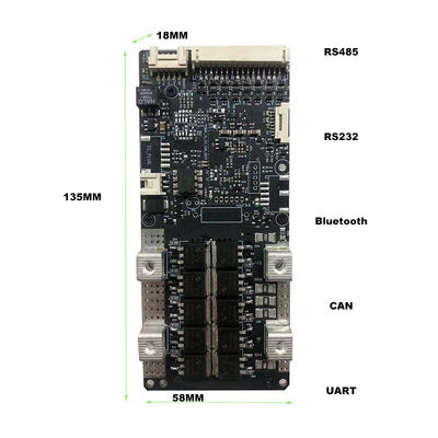 Η δεκαετία του '20 BMS 200A πακέτων BMS RS485 RS232 72V μπαταριών της 3s-ΔΕΚΑΕΤΊΑΣ ΤΟΥ '20 πινάκων μπαταριών BMS
