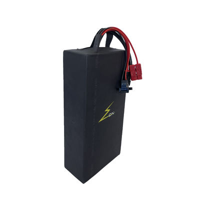 Μαύρο πακέτο 21700 μπαταριών λίθιου 60v 53ah 16S11P LiFePO4