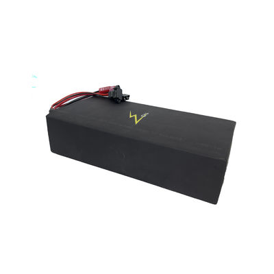 Μαύρο πακέτο 21700 μπαταριών λίθιου 60v 53ah 16S11P LiFePO4